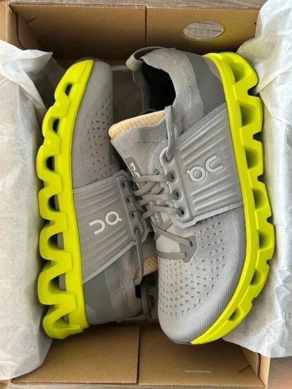 On Cloudswift 4 Alloy Lime Men’s Sneakers, US 8